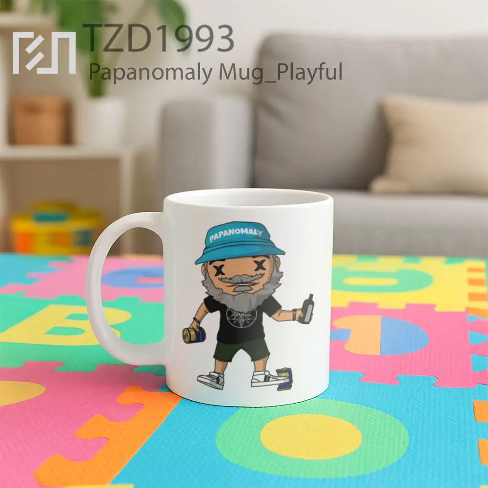Papanomaly Mug - All-side / Desain