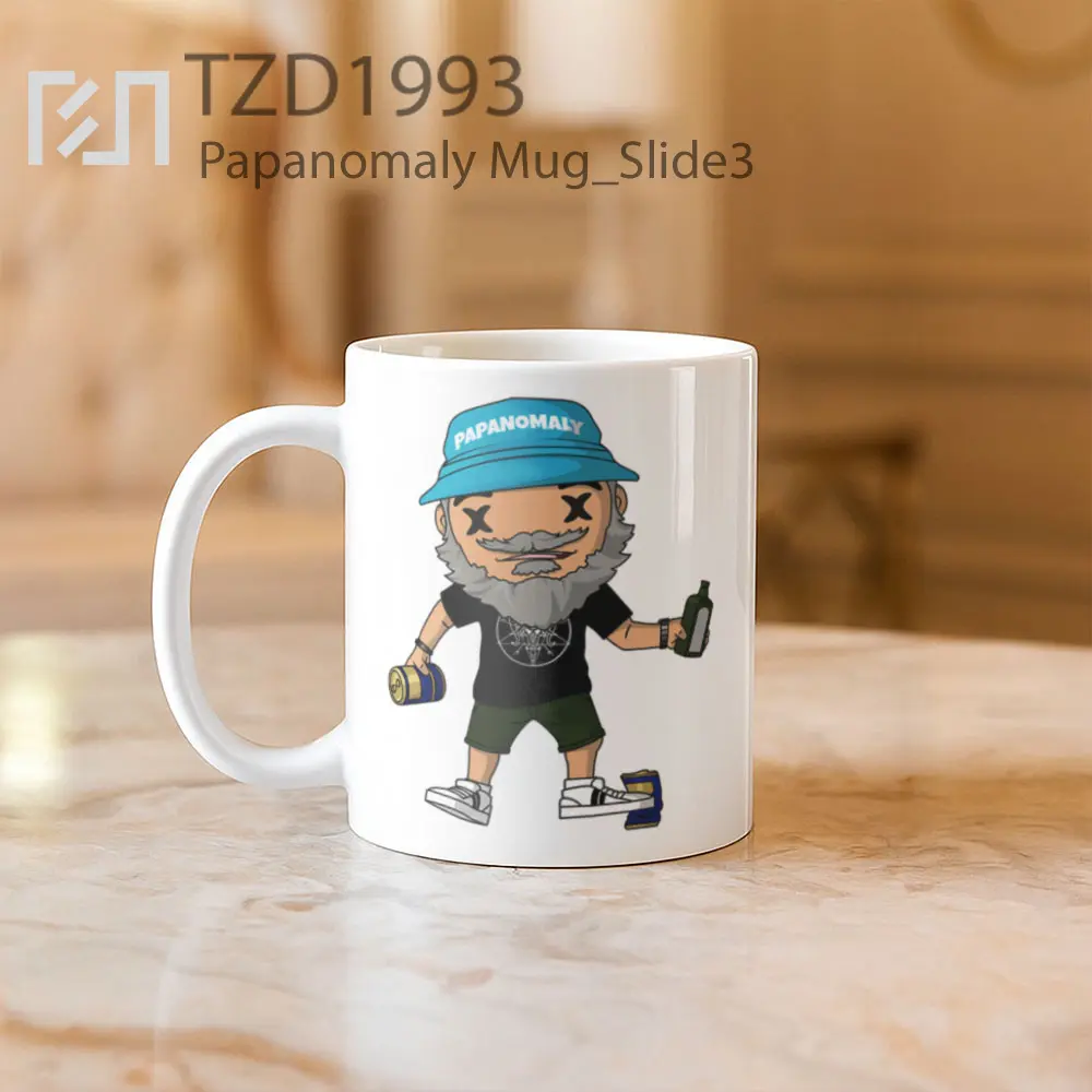 Papanomaly Mug - All-side / Desain