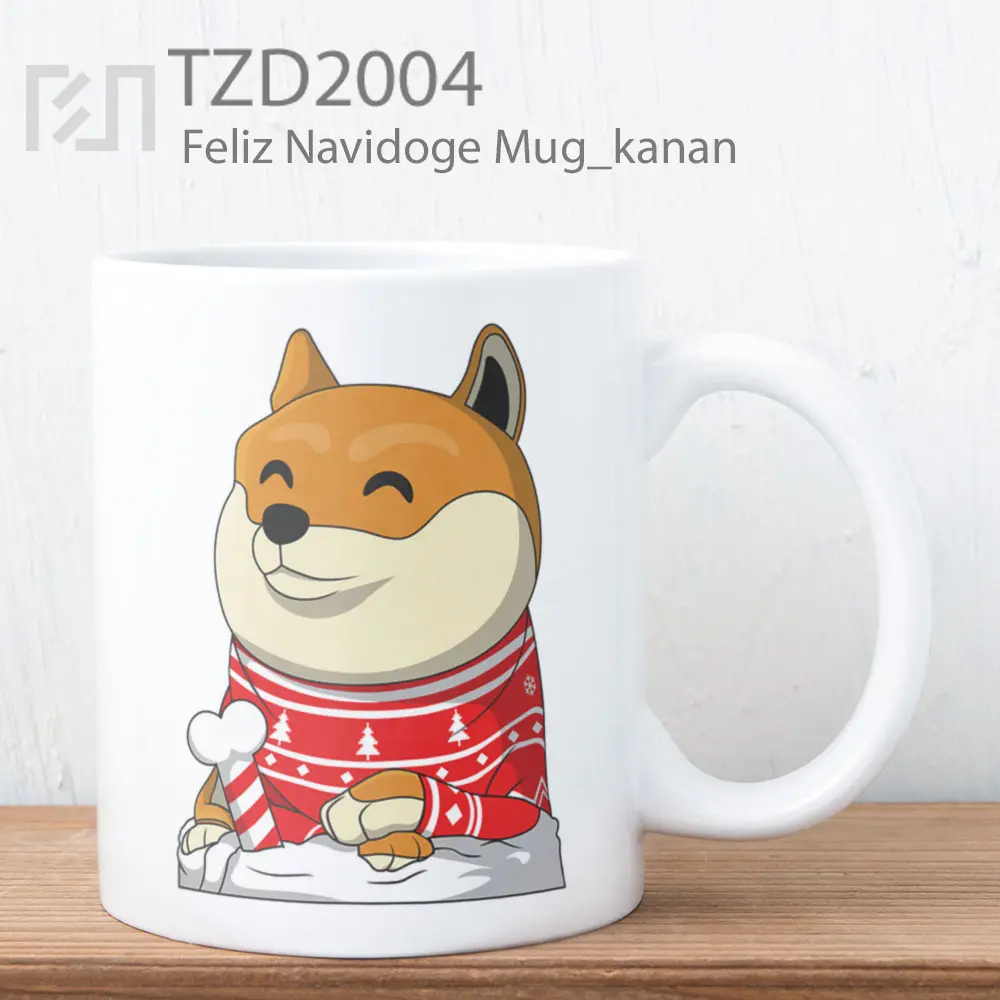 Feliz Navidoge Mug