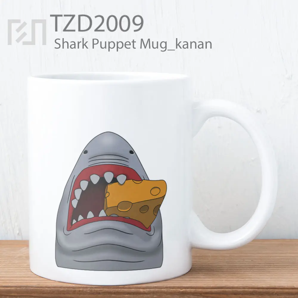 Shark Puppet Mug