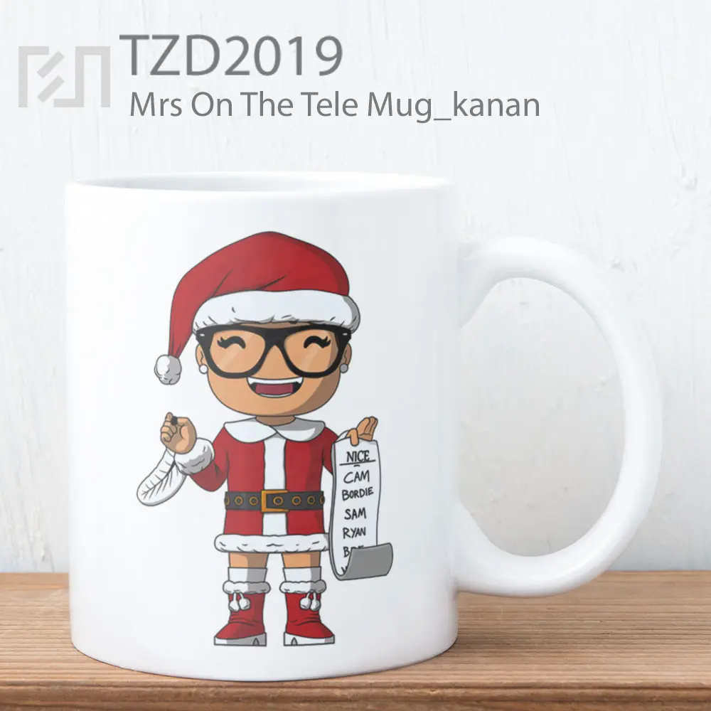Mrs On The Tele Mug