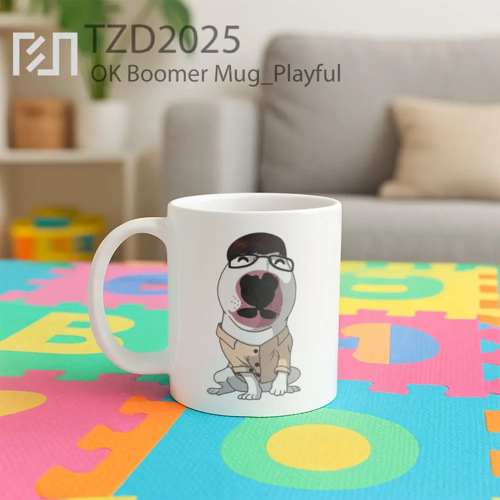 OK Boomer Mug - All-side / Desain