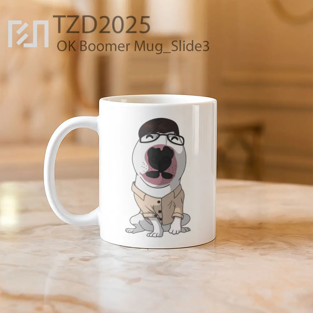 OK Boomer Mug - All-side / Desain