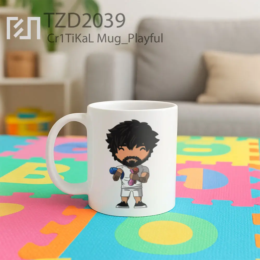 Cr1TiKaL Mug - All-side / Desain