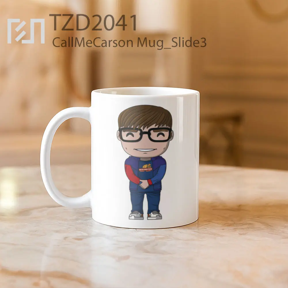 CallMeCarson Mug - All-side / Desain