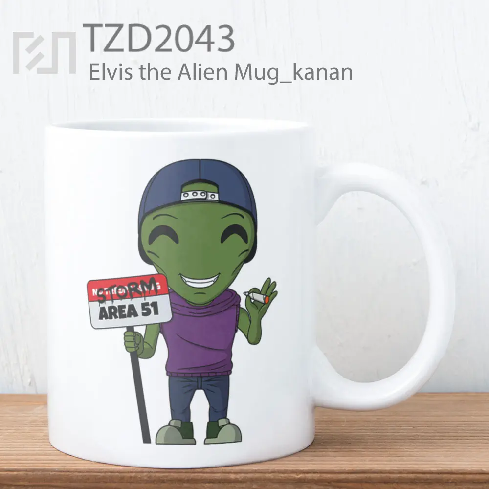 Elvis the Alien Mug