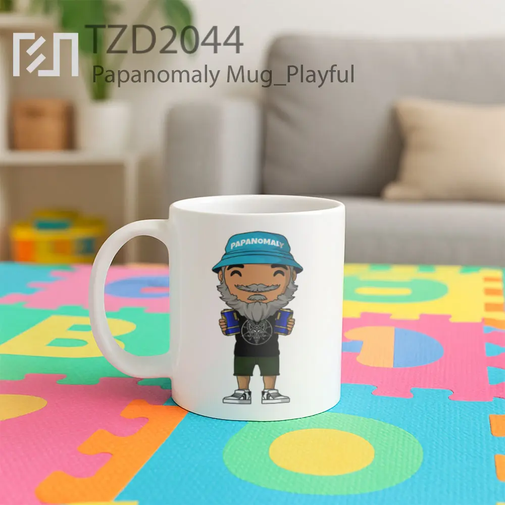 Papanomaly Mug - All-side / Desain