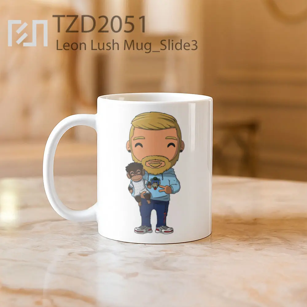 Leon Lush Mug - All-side / Desain
