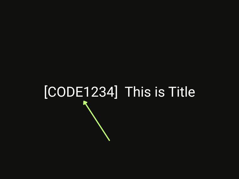 Mug Order by CODE