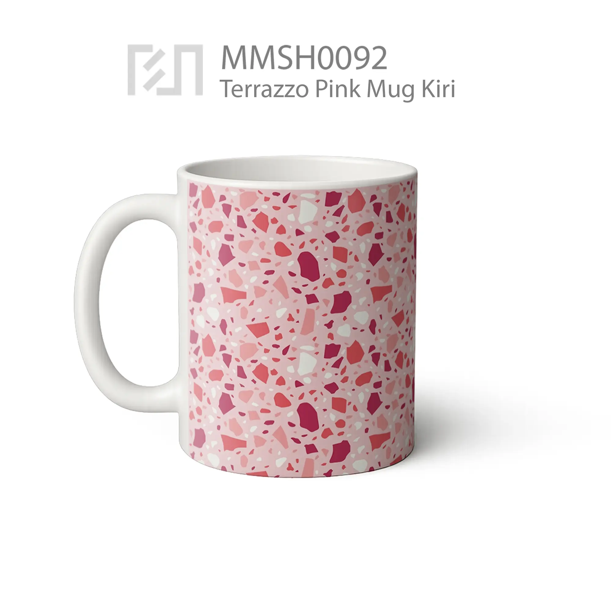 MMSH0092 Terrazzo Pink Mug