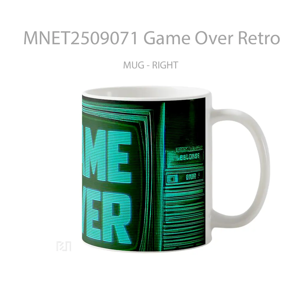 Game Over Retro Mug MNET2509071
