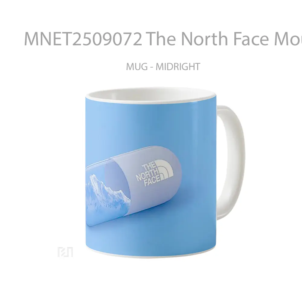 The North Face Mountain Pill Minimal Mug MNET2509072 - All-side / Desain