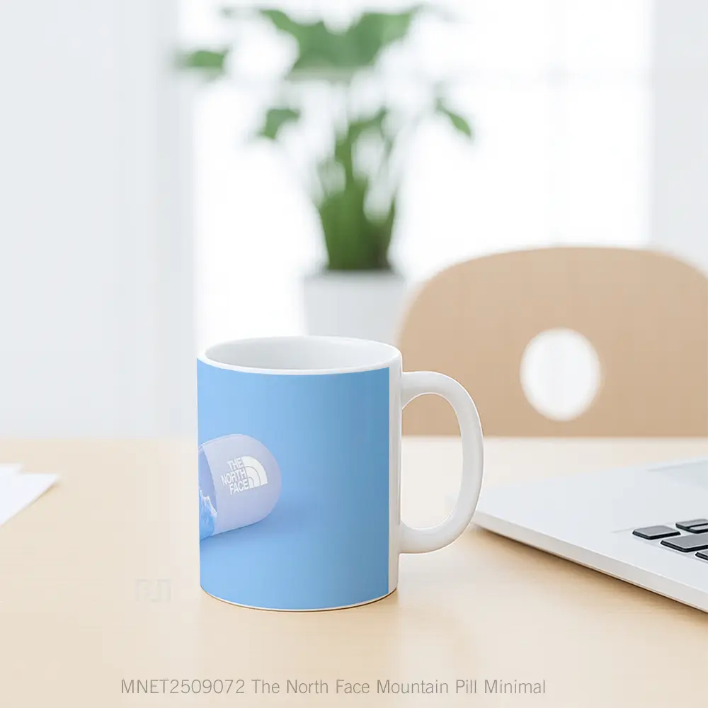 The North Face Mountain Pill Minimal Mug MNET2509072 - All-side / Desain