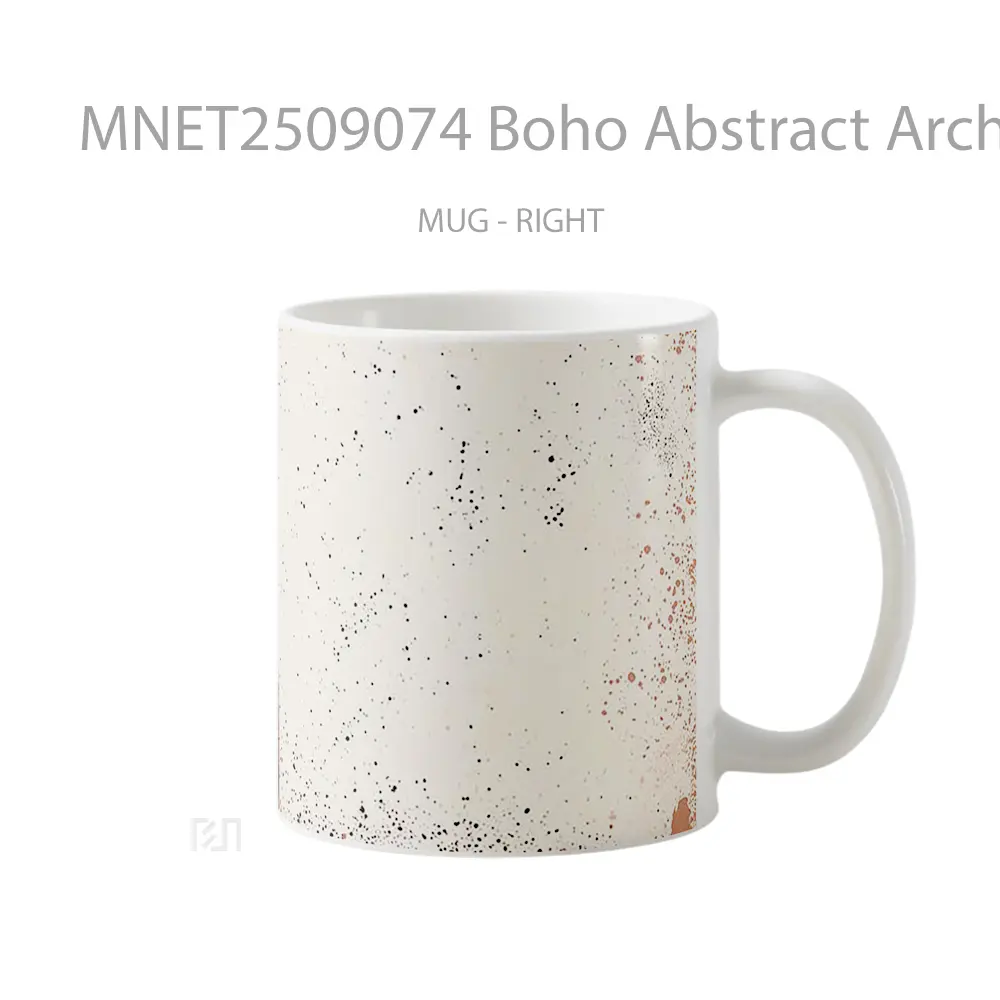 Boho Abstract Arch Texture Mug MNET2509074