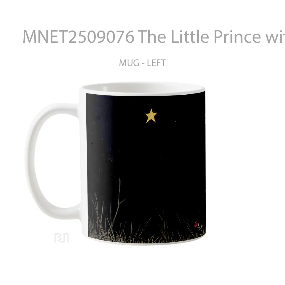 The Little Prince With Sheep Star Mug MNET2509076 - All-side / Desain