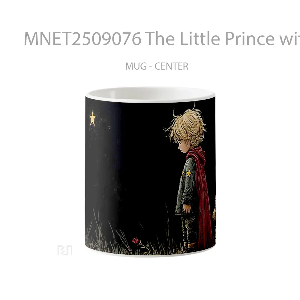 The Little Prince With Sheep Star Mug MNET2509076 - All-side / Desain