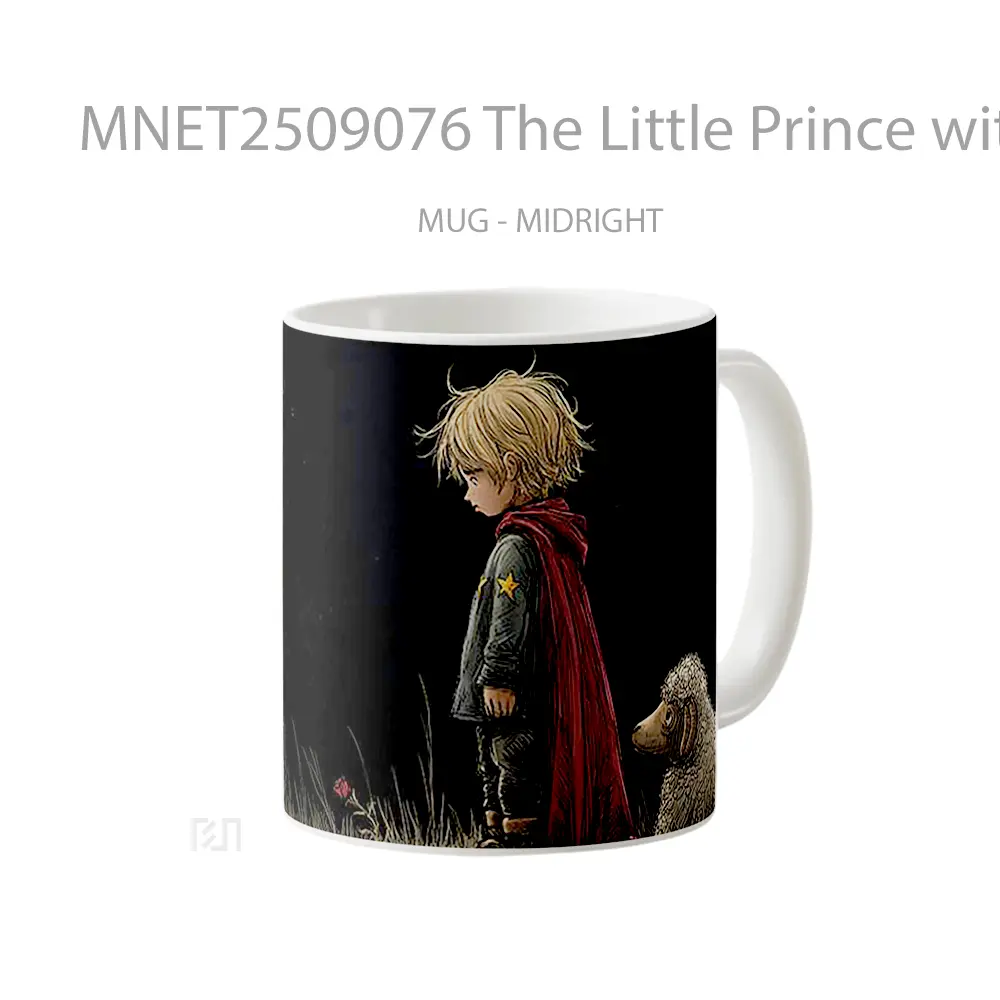 The Little Prince With Sheep Star Mug MNET2509076 - All-side / Desain