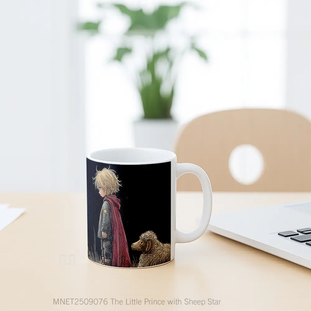 The Little Prince With Sheep Star Mug MNET2509076 - All-side / Desain