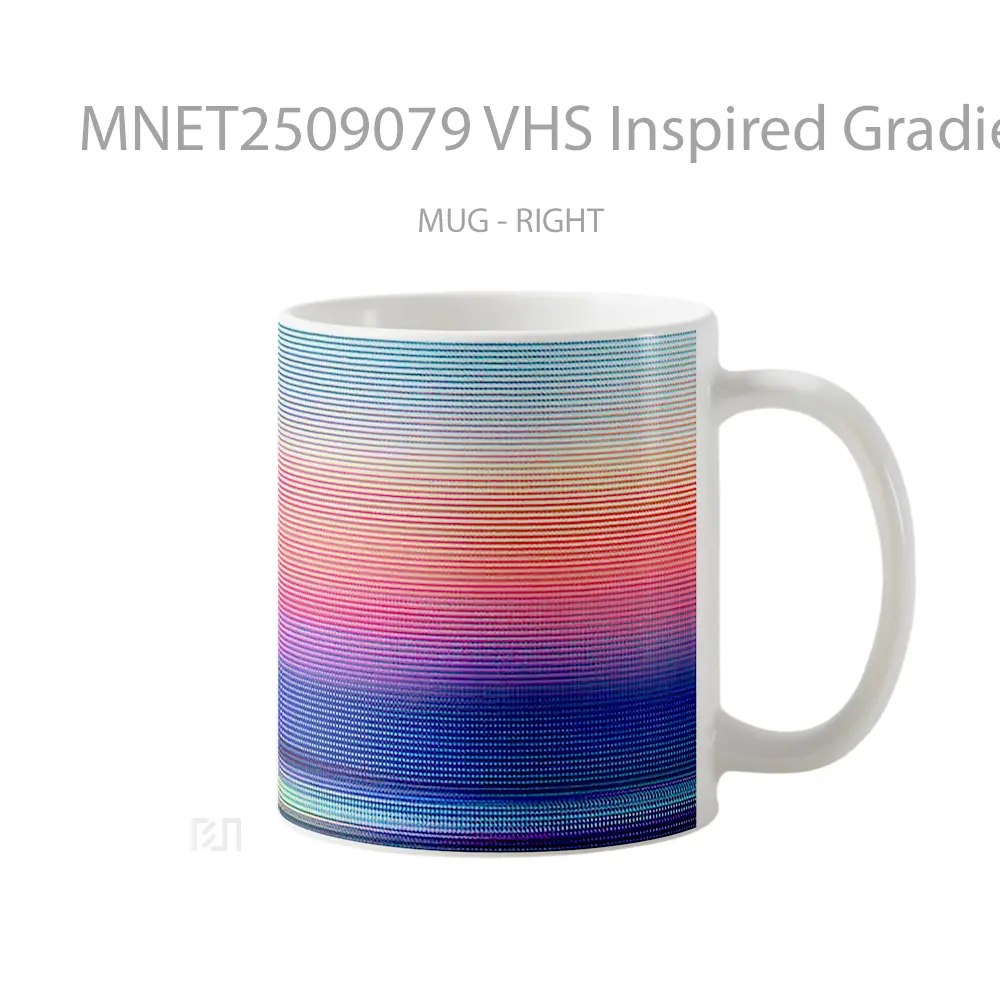 Vhs Inspired Gradient Noise Mug MNET2509079