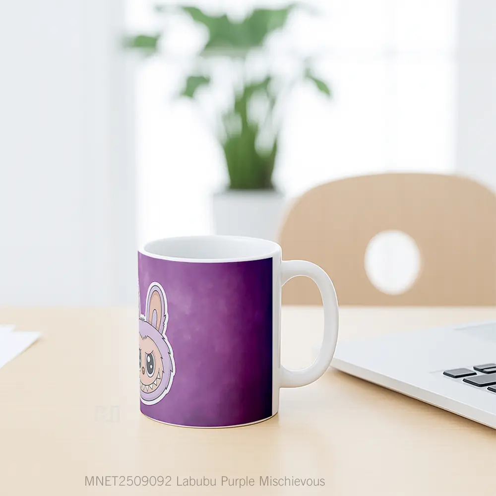 Labubu Purple Mischievous Mug MNET2509092 - All-side / Desain