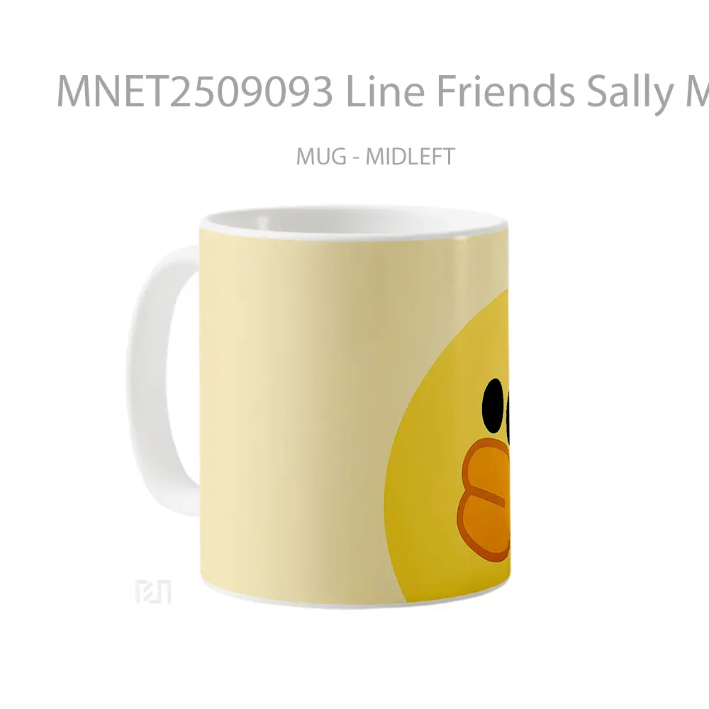 Line Friends Sally Minimalist Mug MNET2509093 - All-side / Desain