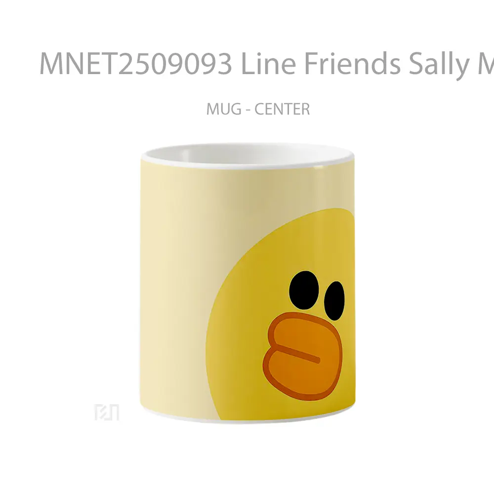 Line Friends Sally Minimalist Mug MNET2509093 - All-side / Desain