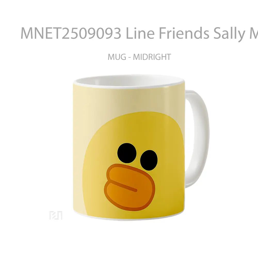 Line Friends Sally Minimalist Mug MNET2509093 - All-side / Desain