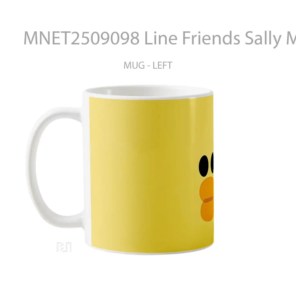 Line Friends Sally Minimal Duck Face Mug MNET2509098 - All-side / Desain
