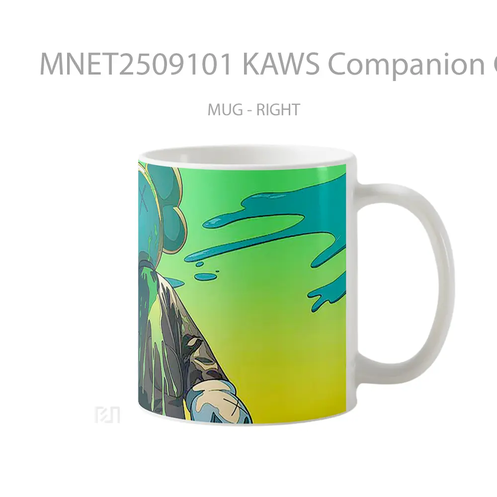 Kaws Companion Green Splatter Mug MNET2509101