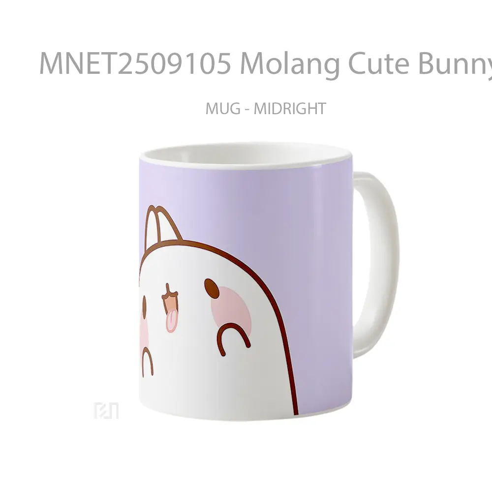 Molang Cute Bunny Chill Vibes Mug MNET2509105 - All-side / Desain