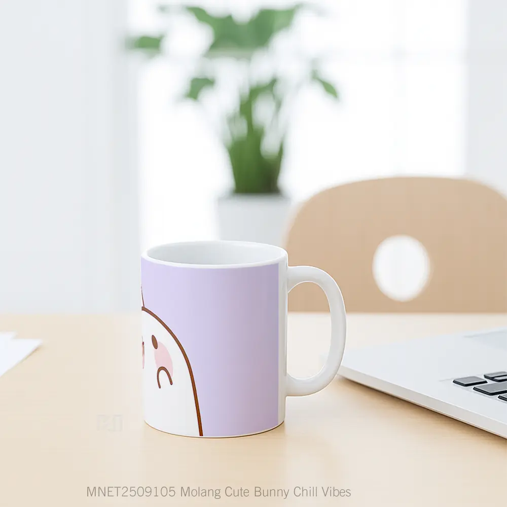 Molang Cute Bunny Chill Vibes Mug MNET2509105 - All-side / Desain