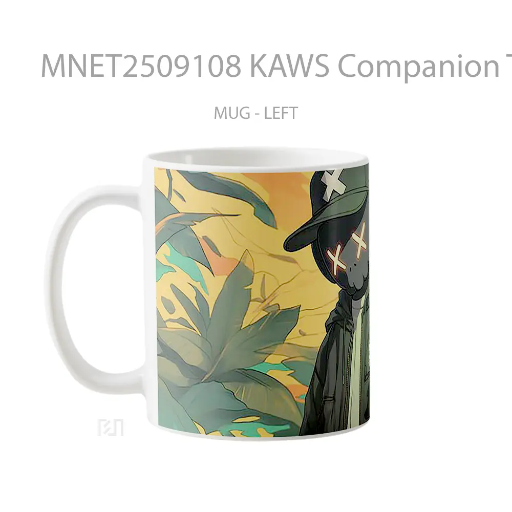 Kaws Companion Tropical Vibes Mug MNET2509108 - All-side / Desain