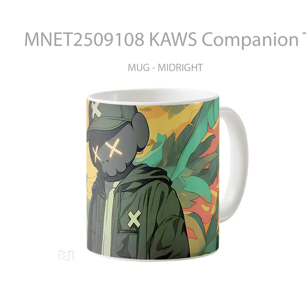 Kaws Companion Tropical Vibes Mug MNET2509108 - All-side / Desain
