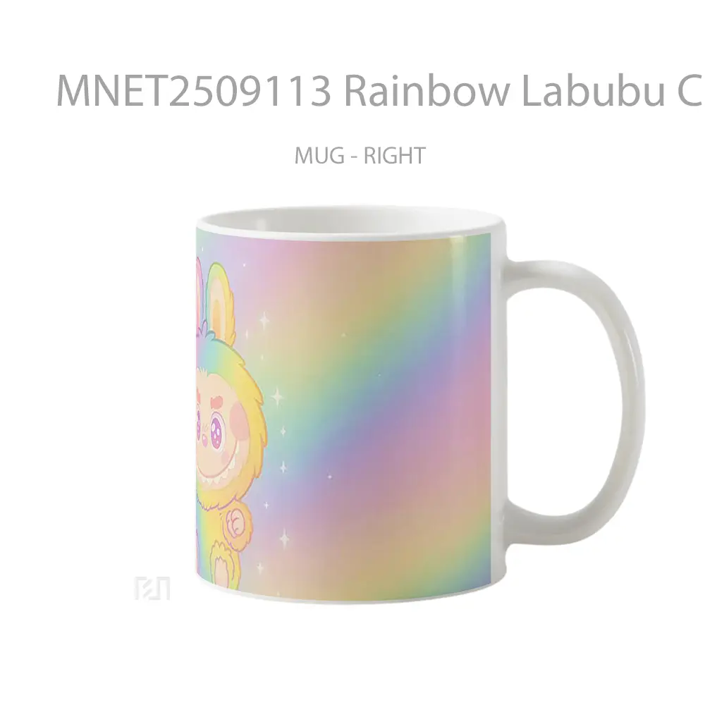 Rainbow Labubu Cute Character Mug MNET2509113