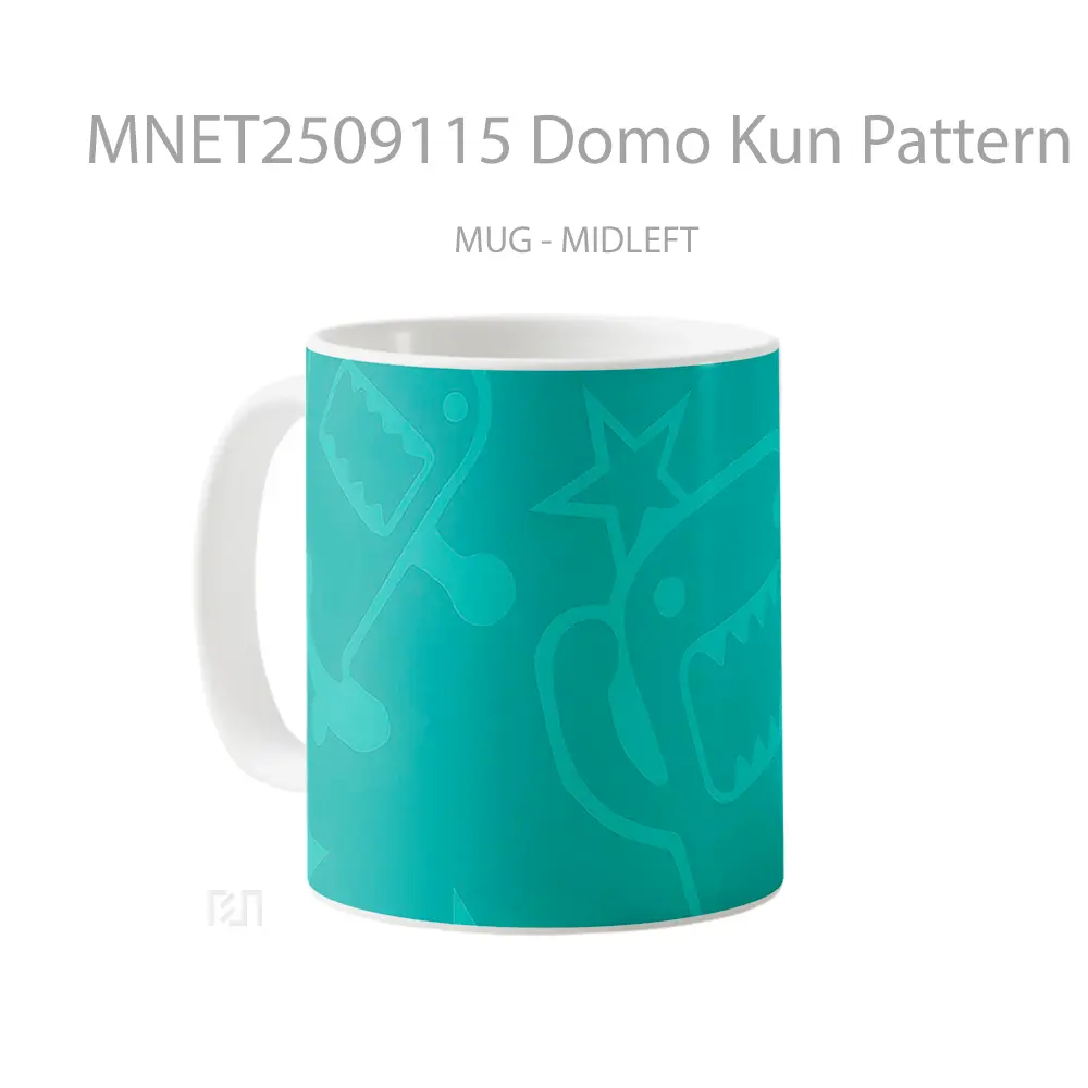 Domo Kun Pattern Cool Mug MNET2509115 - All-side / Desain