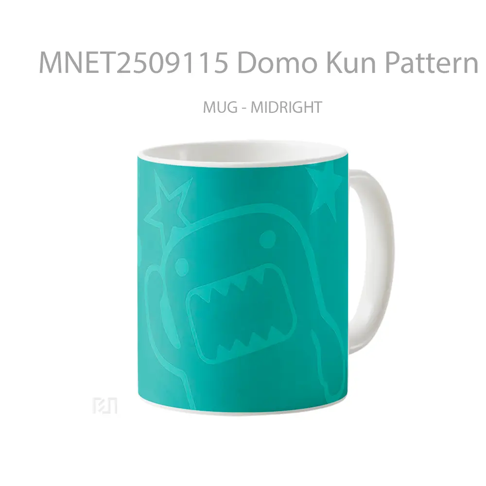 Domo Kun Pattern Cool Mug MNET2509115 - All-side / Desain