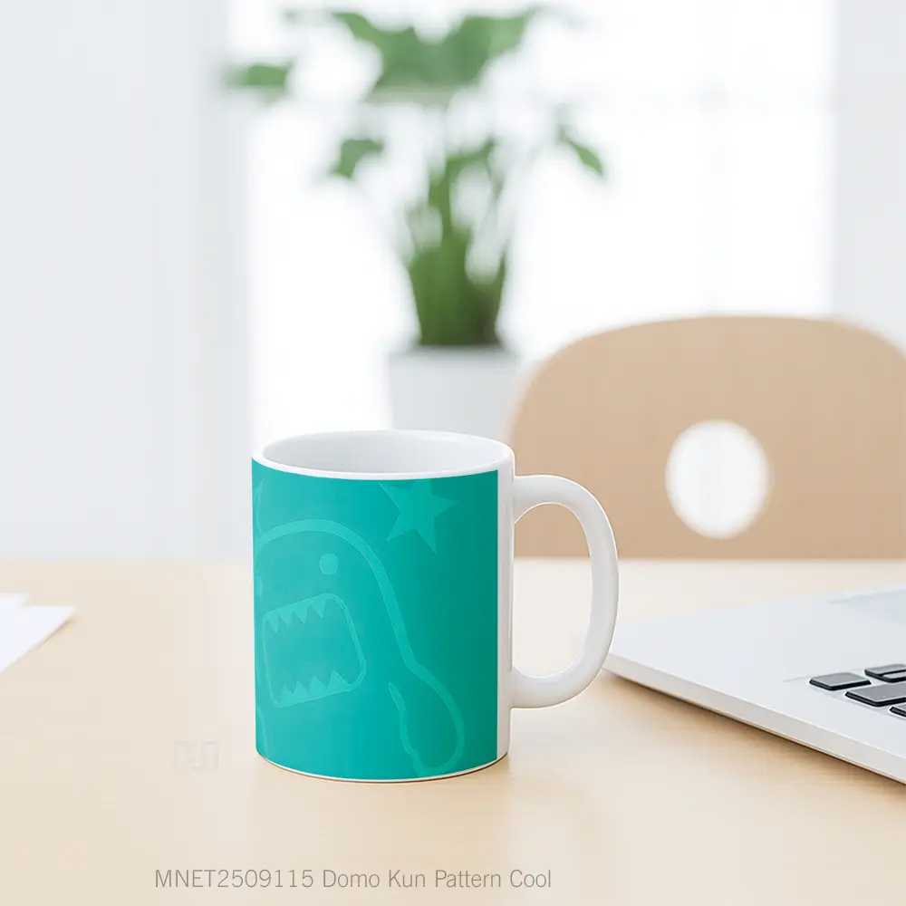 Domo Kun Pattern Cool Mug MNET2509115 - All-side / Desain