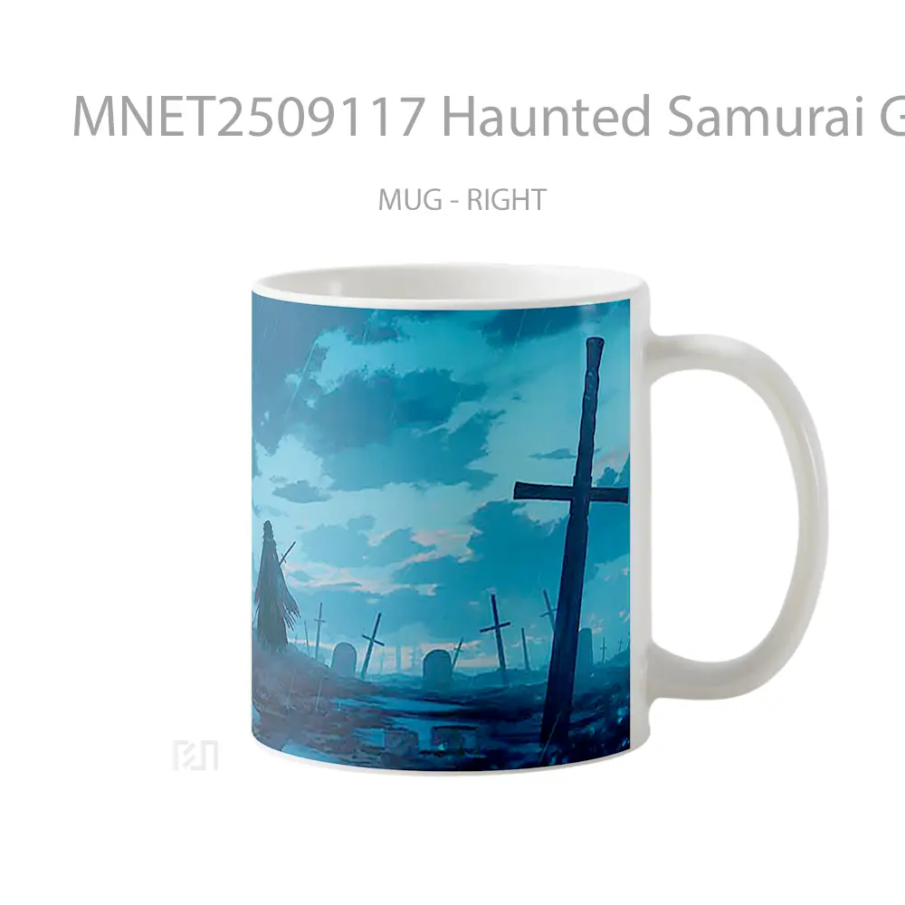 Haunted Samurai Graveyard Mug MNET2509117