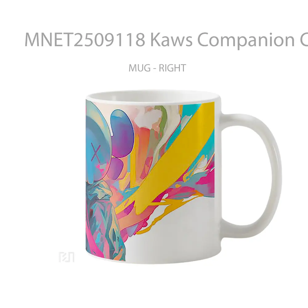 Kaws Companion Colorful Splatter Mug MNET2509118
