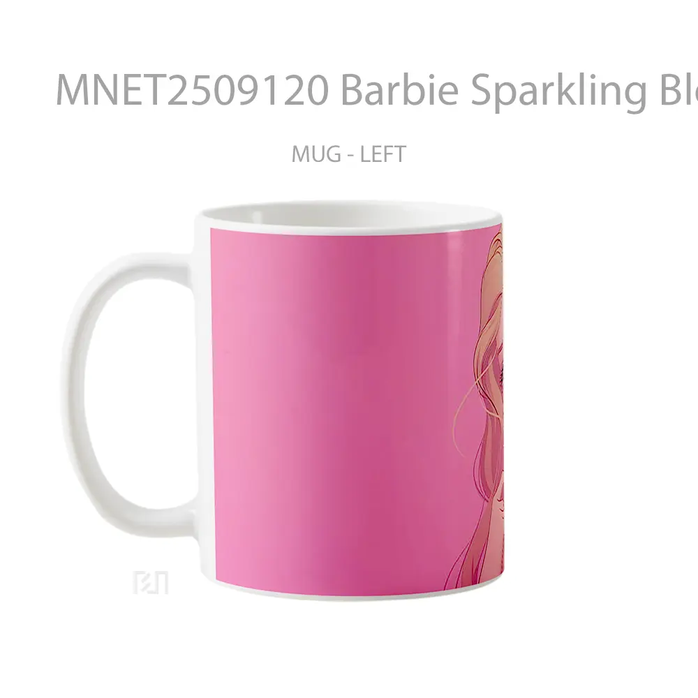 Barbie Sparkling Blonde Beauty Mug MNET2509120 - All-side / Desain