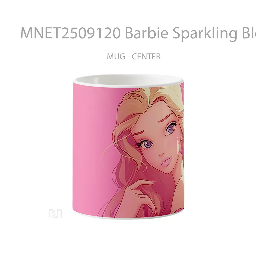 Barbie Sparkling Blonde Beauty Mug MNET2509120 - All-side / Desain