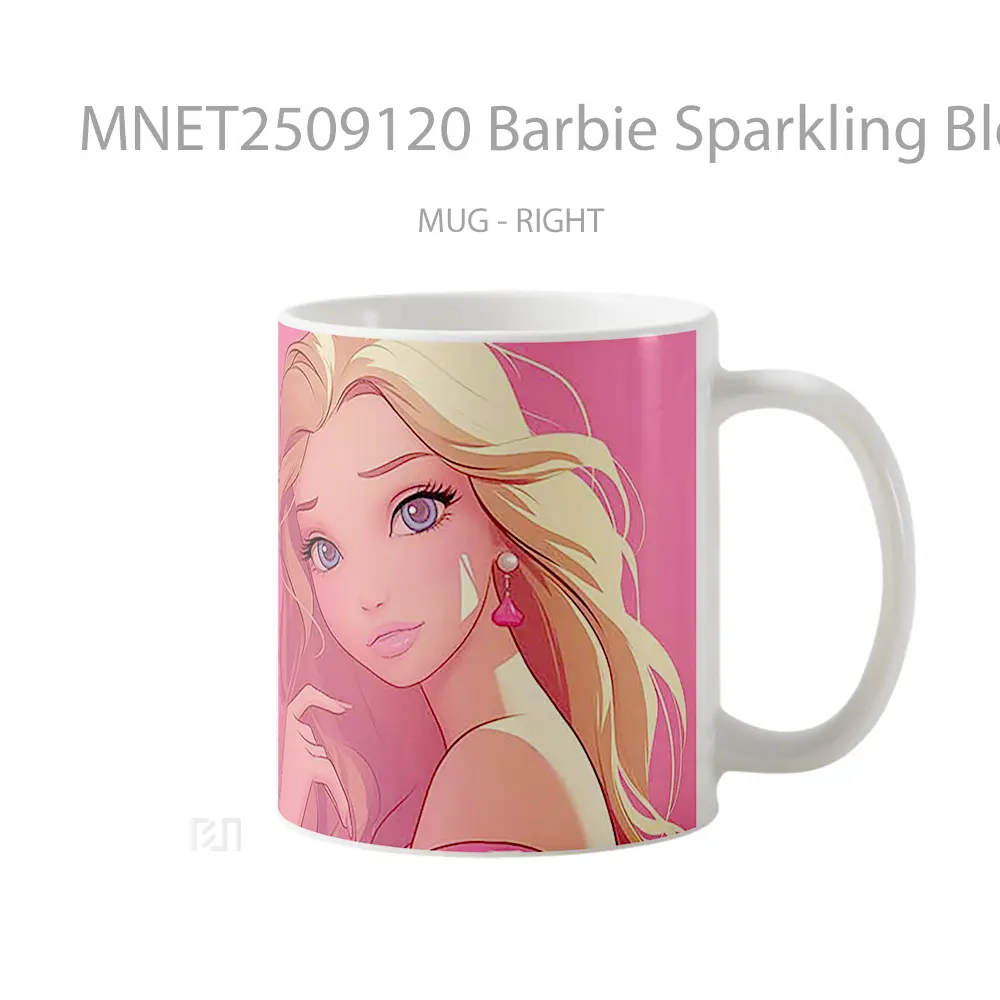 Barbie Sparkling Blonde Beauty Mug MNET2509120