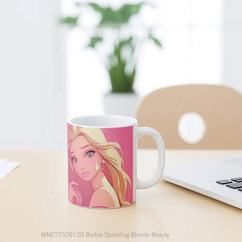 Barbie Sparkling Blonde Beauty Mug MNET2509120 - All-side / Desain