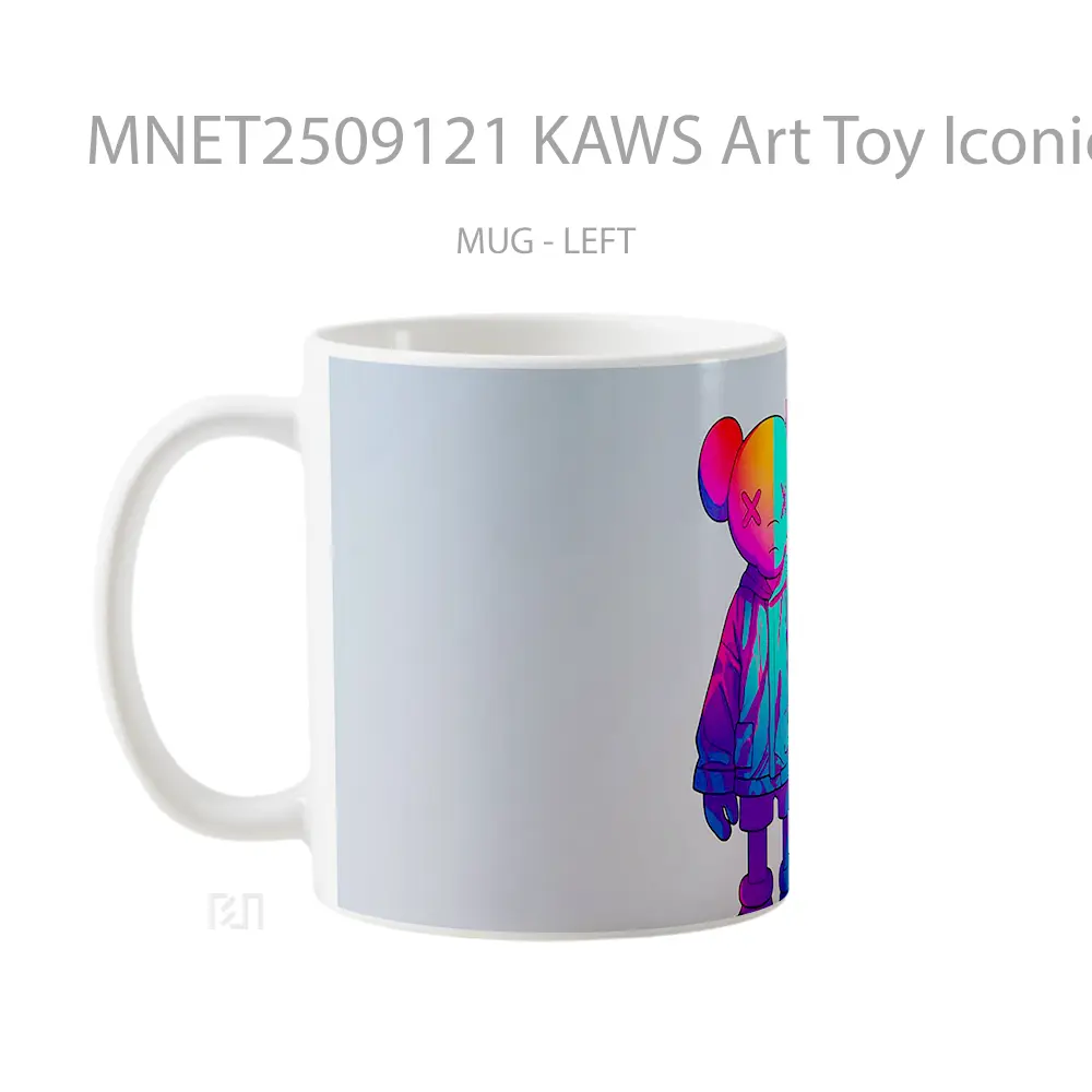 Kaws Art Toy Iconic Style Mug MNET2509121 - All-side / Desain