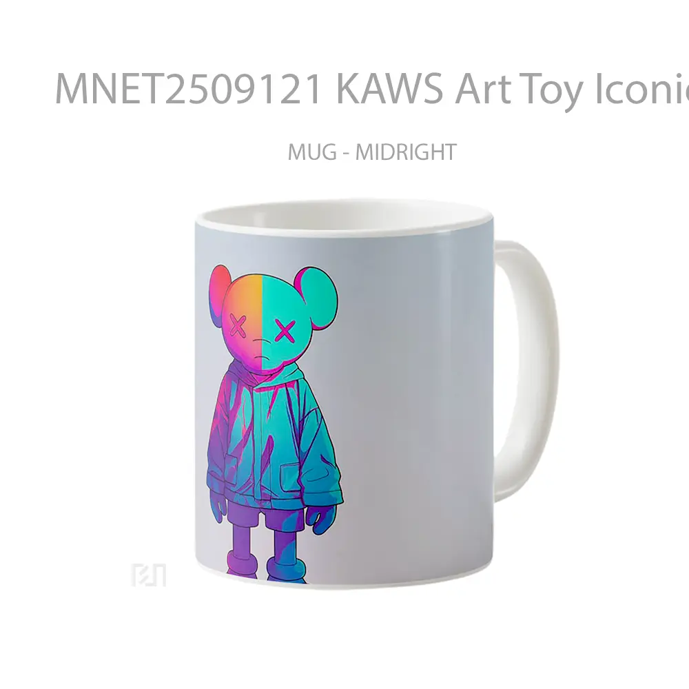 Kaws Art Toy Iconic Style Mug MNET2509121 - All-side / Desain