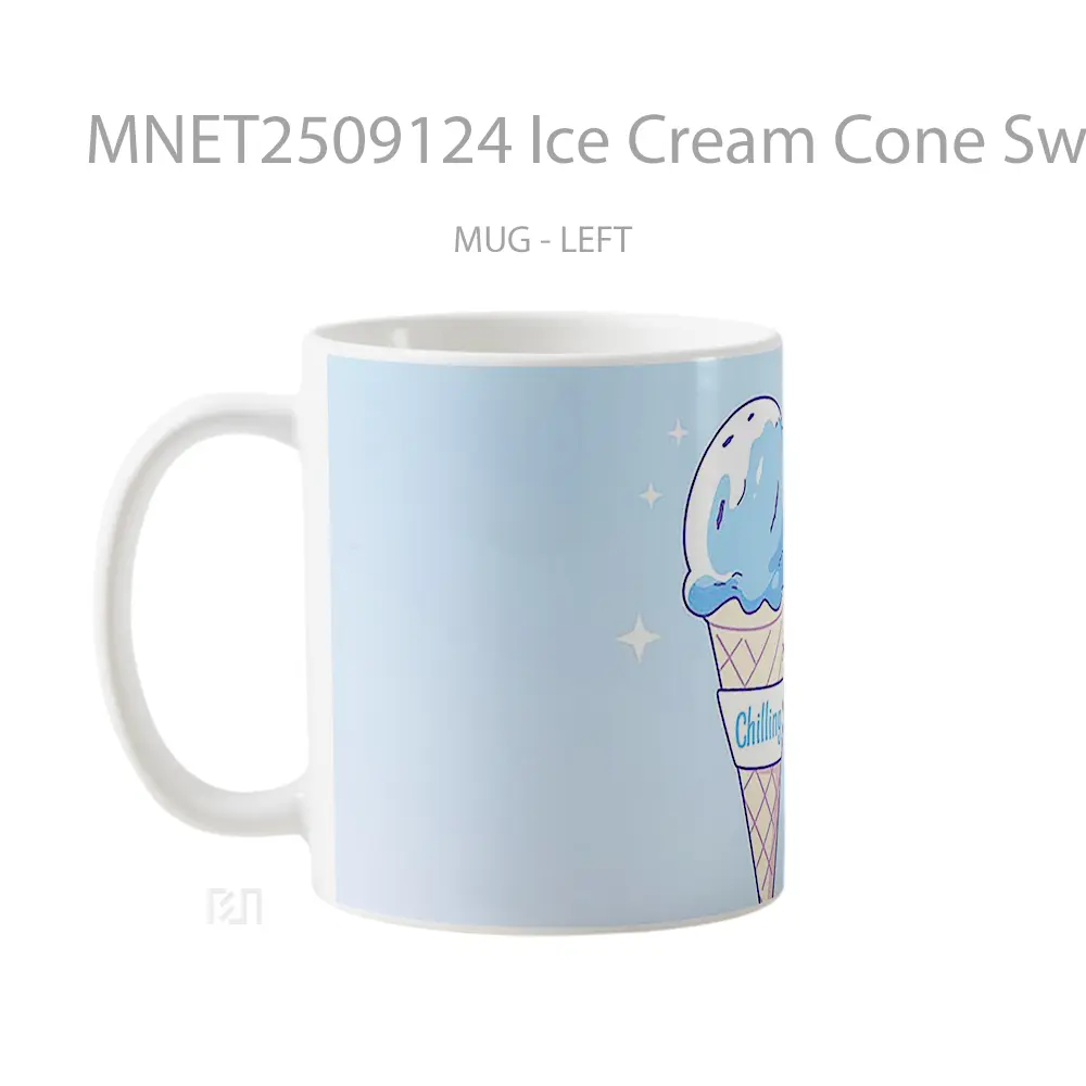 Ice Cream Cone Sweet Frost Mug MNET2509124 - All-side / Desain