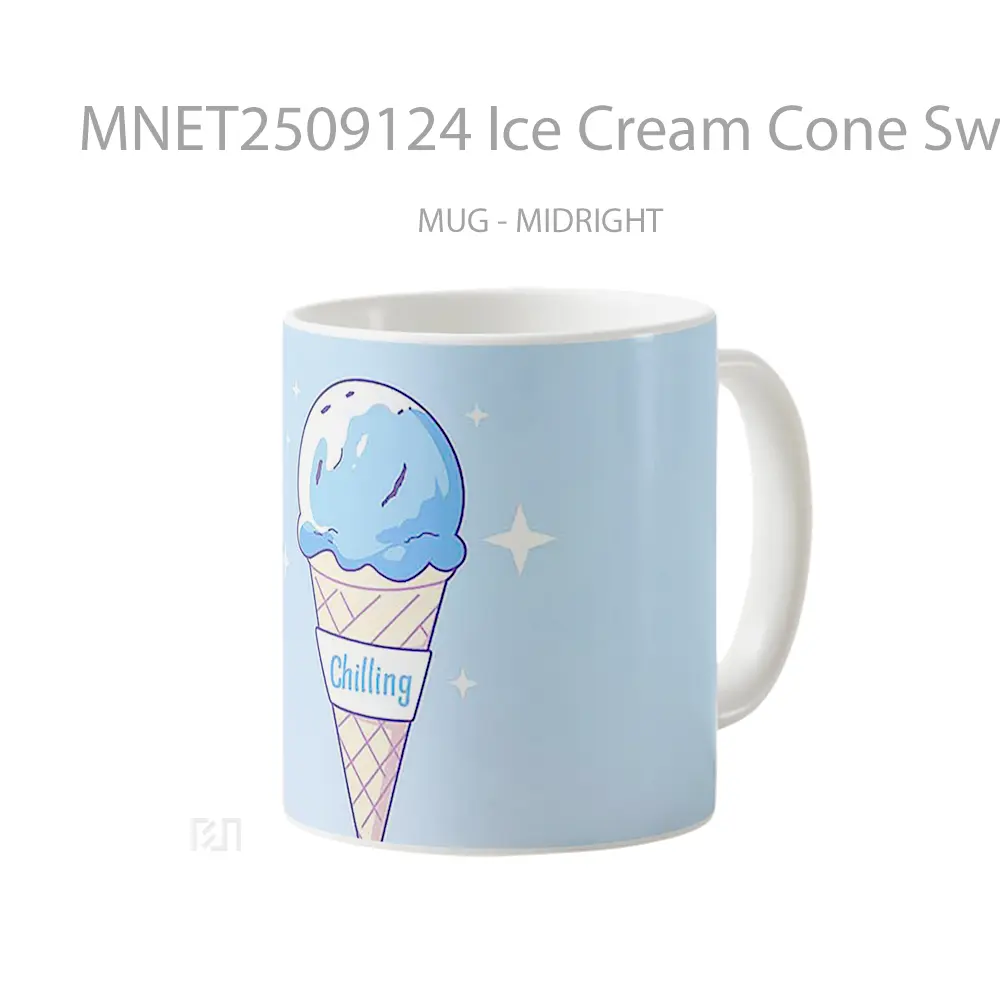Ice Cream Cone Sweet Frost Mug MNET2509124 - All-side / Desain