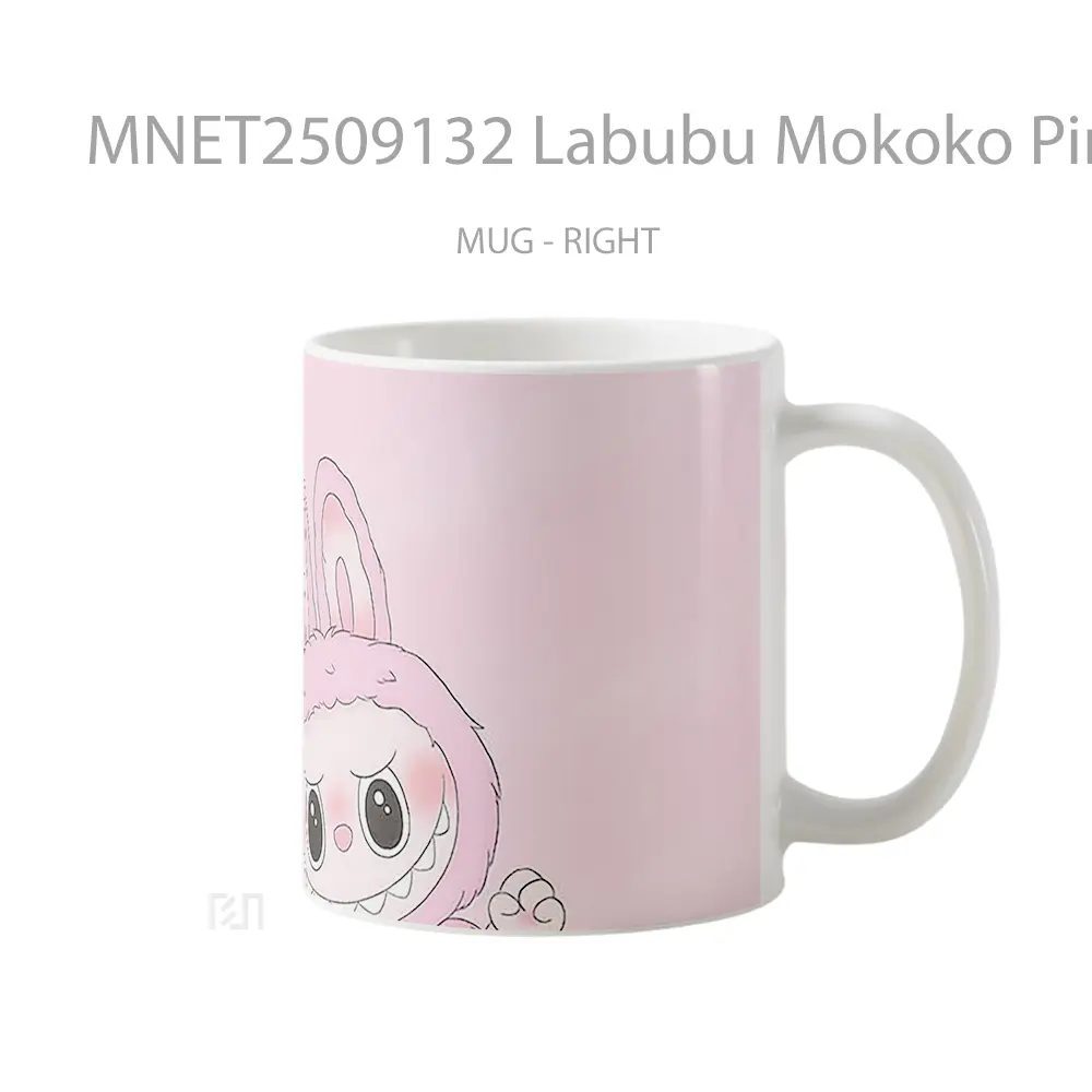 Labubu Mokoko Pink Monster Mug MNET2509132