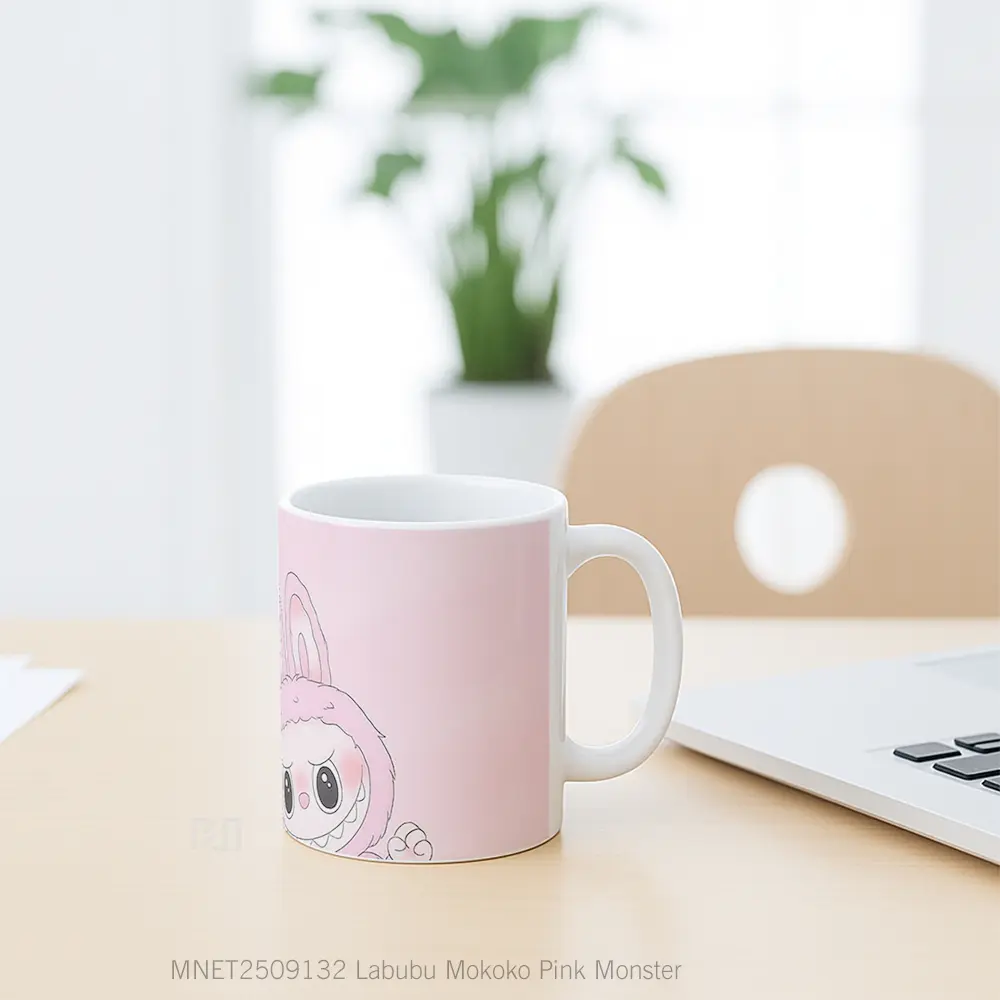Labubu Mokoko Pink Monster Mug MNET2509132 - All-side / Desain