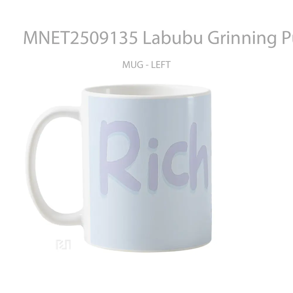 Labubu Grinning Purple Mug MNET2509135 - All-side / Desain